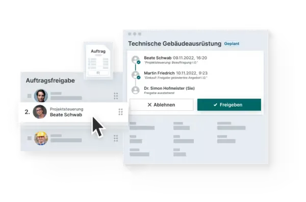 Auftragsfreigabe