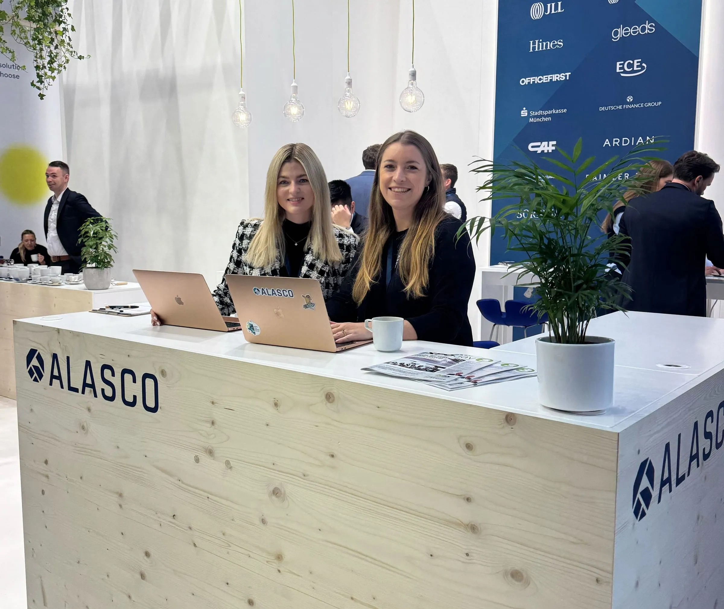 Alasco-Messestand auf der EXPO REAL