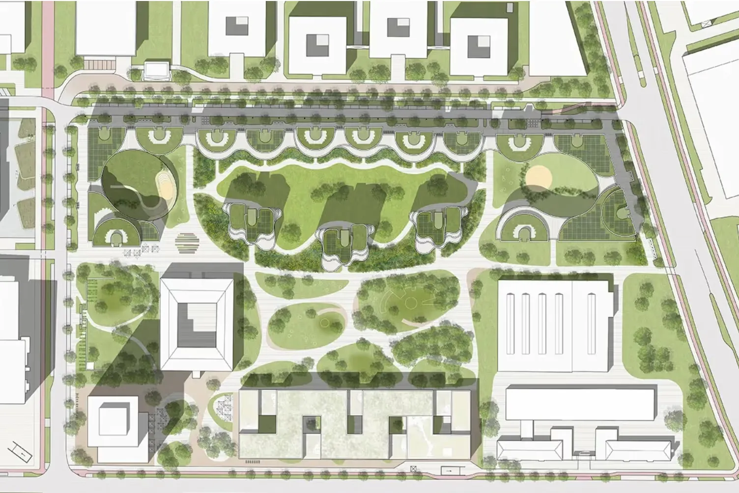 OPES Quartier Lageplan